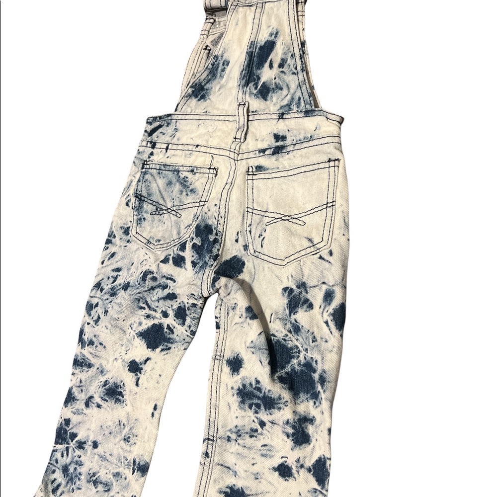 VINTAGE HYPE ACID WASH OVERALLS‎ - Picture 2 of 5